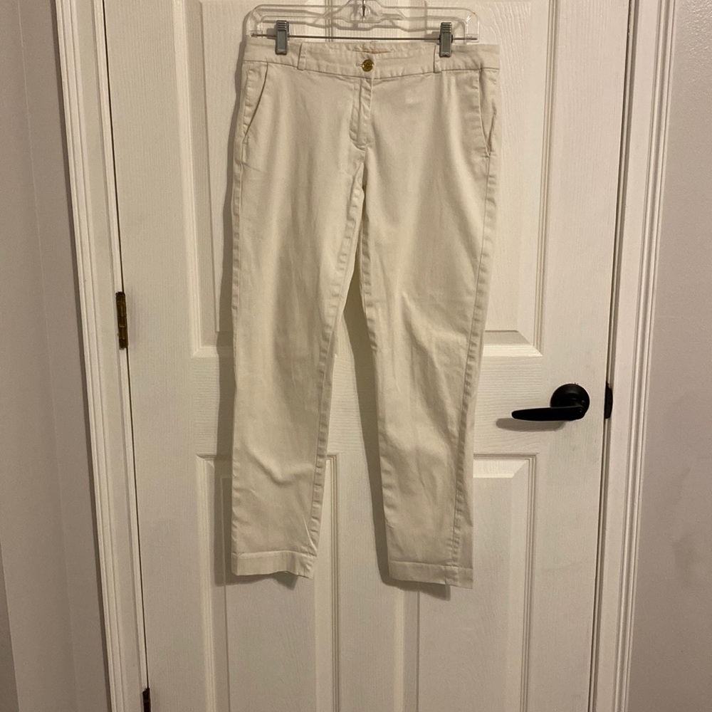 Michael Kors white dress pants, size 6 EUC, freshly pressed & ready to go!